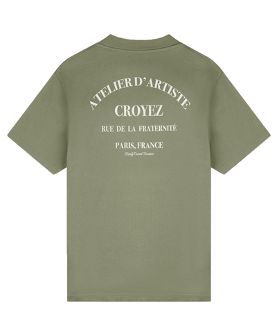CROYEZ - Atelier - T-shirt - Washed Olive