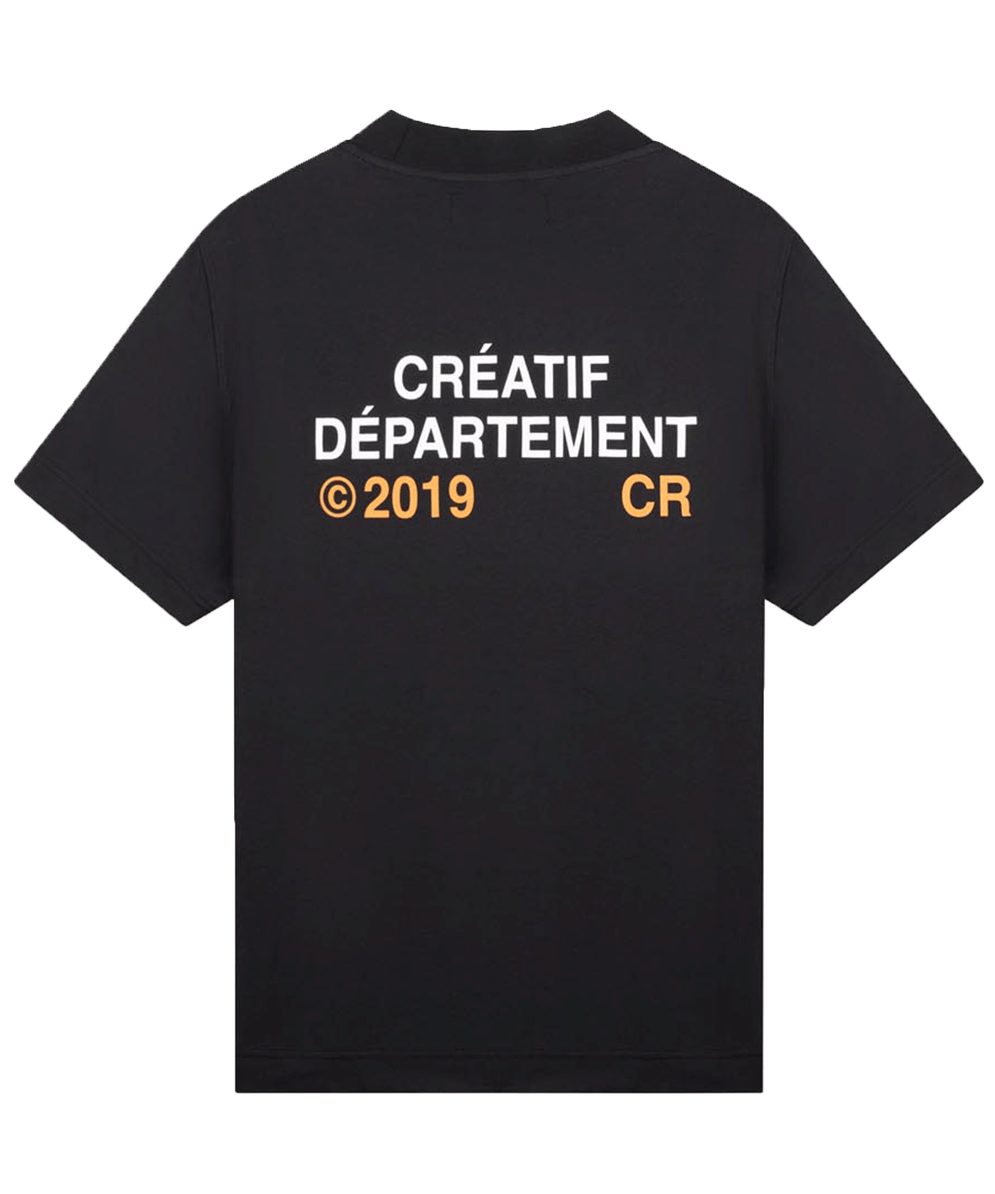CROYEZ - Creatif Departement - T-shirt - Black/white