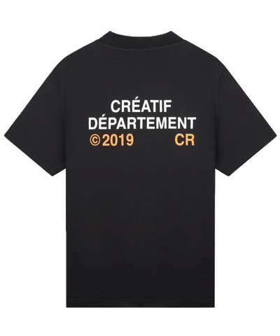 CROYEZ - Creatif Departement - T-shirt - Black/white