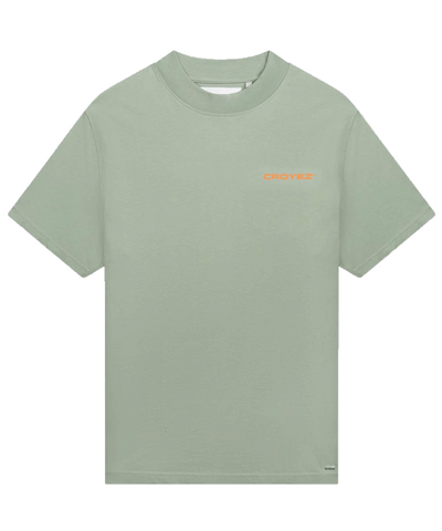 CROYEZ - Fob - T-shirt - Green/orange