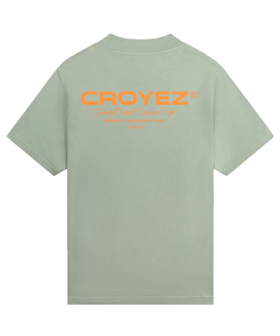 CROYEZ - Fob - T-shirt - Green/orange