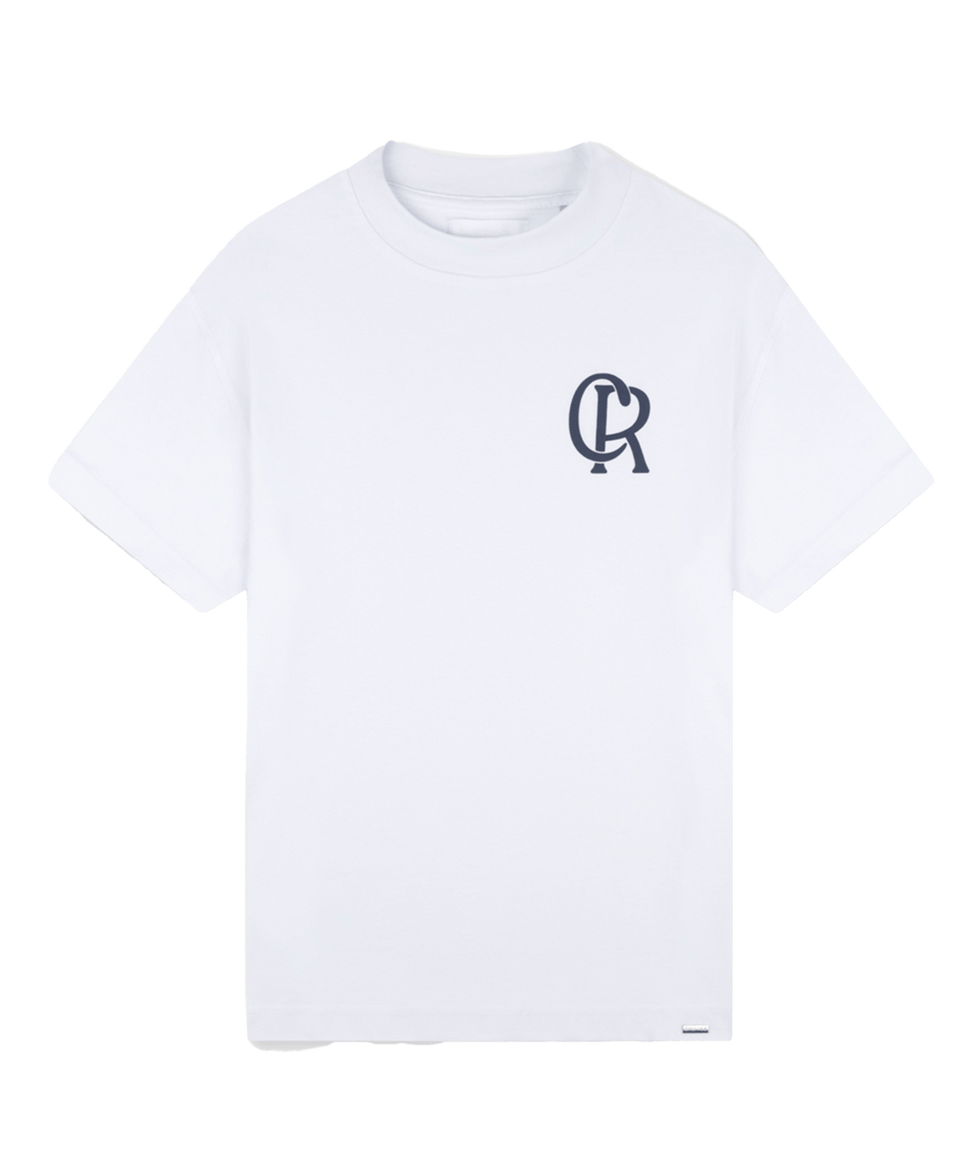 CROYEZ - Initial - T-shirt - White/navy