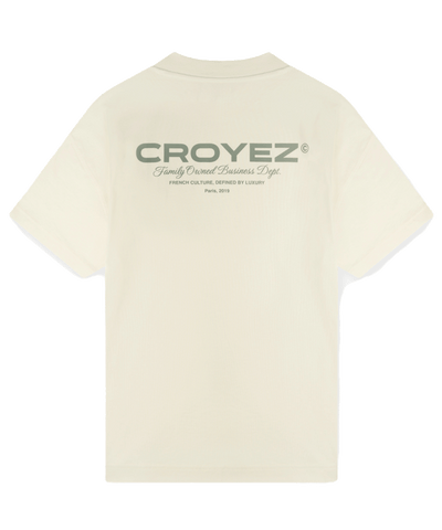 CROYEZ - Family Owned Business - T-shirt - Buttercream