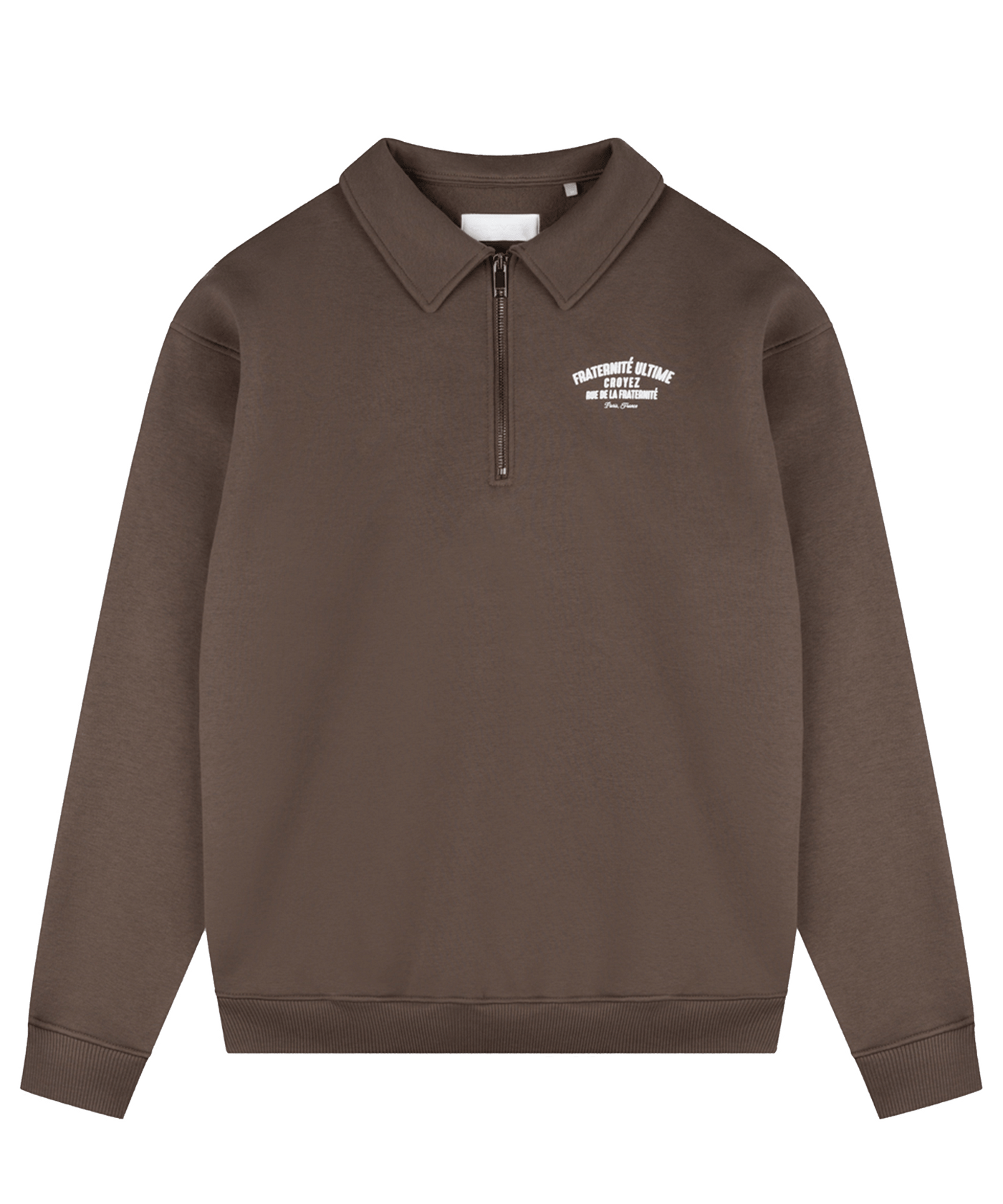 CROYEZ - Fraternite Ultime - Zip Sweater - Brown