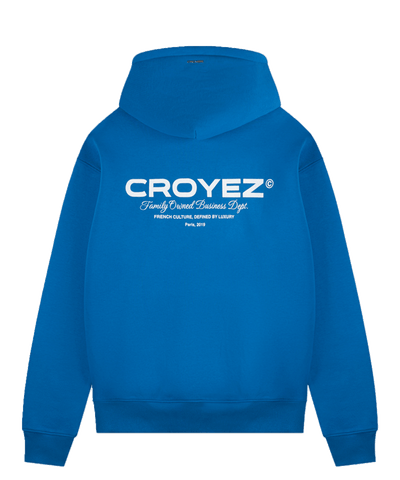 CROYEZ - Family Owned Business - Hoodie - Royal Blue
