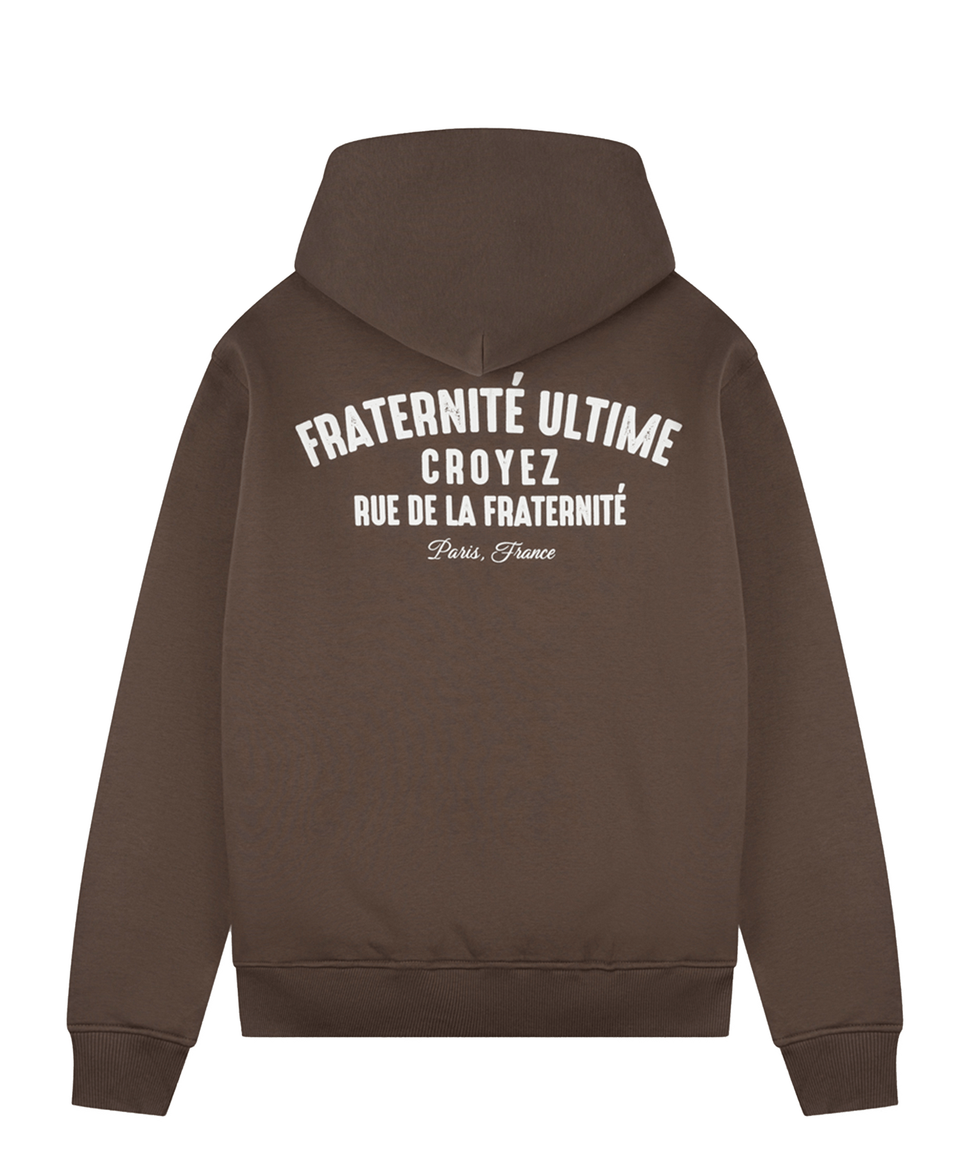 CROYEZ - Fraternite Ultime - Hoodie - Brown