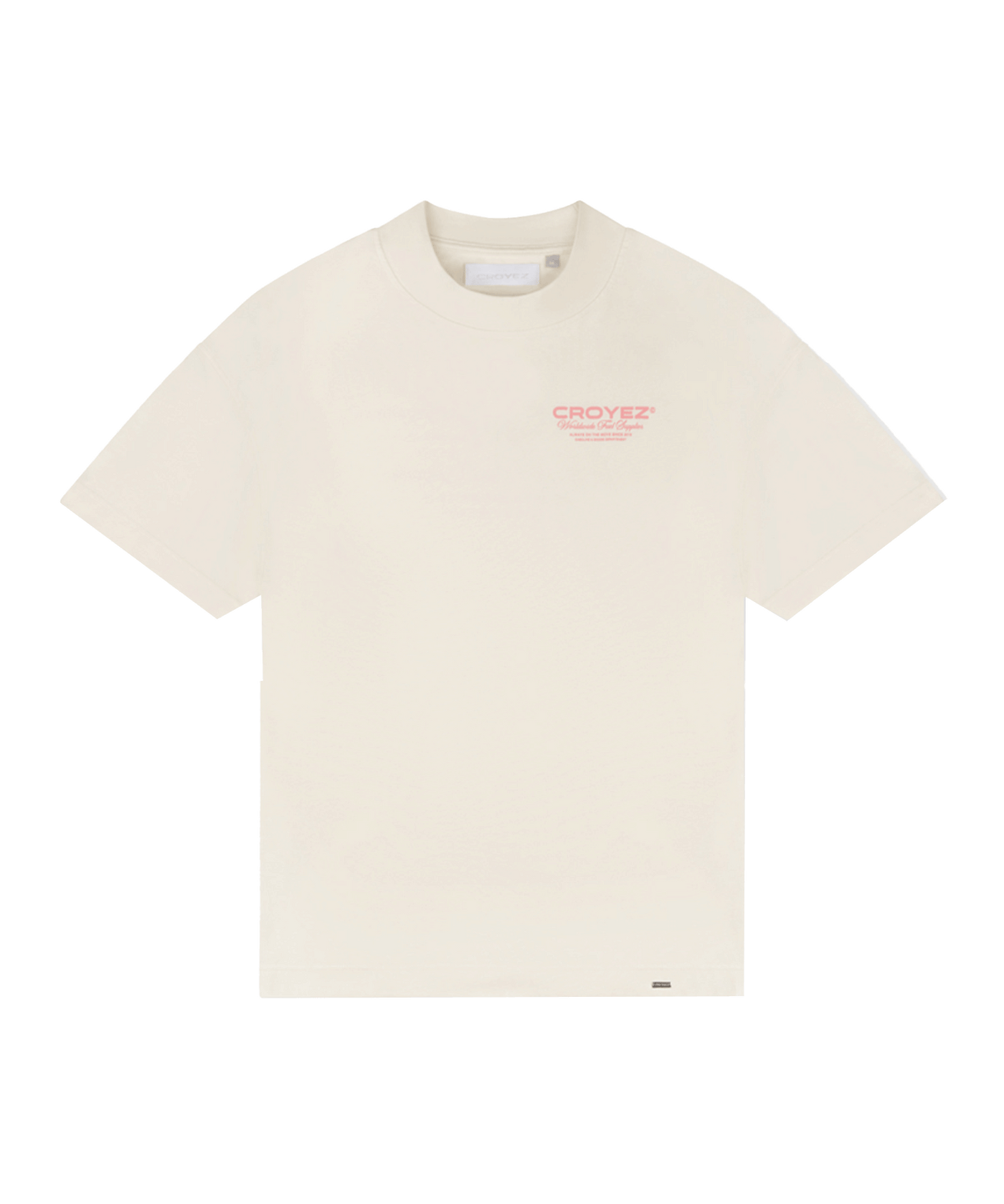 CROYEZ - Worldwide Supplier - T-shirt - Offwhite/beige