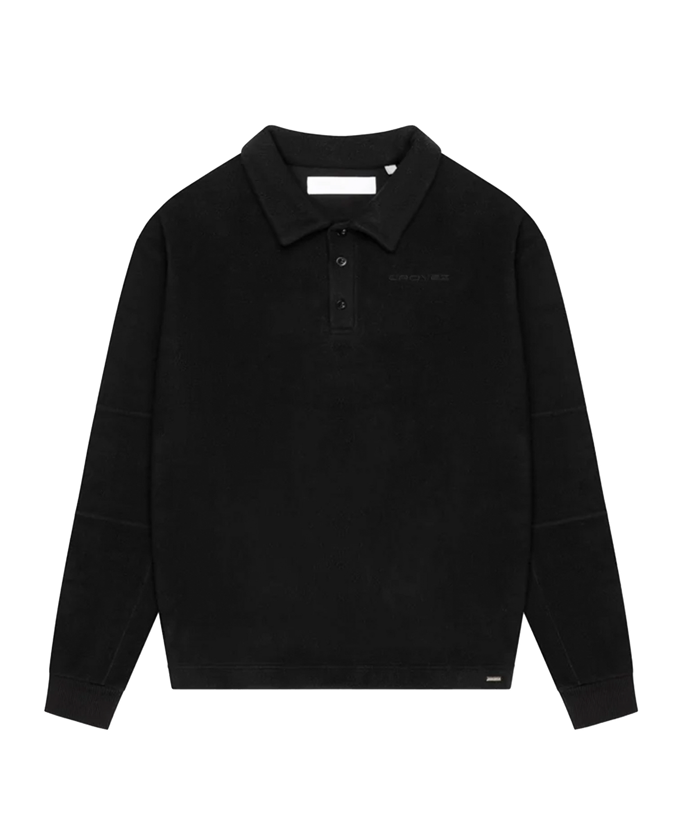 CROYEZ - Fleece Polo - Sweater - Black