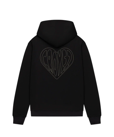 CROYEZ - Stitched Heart - Hoodie - Black