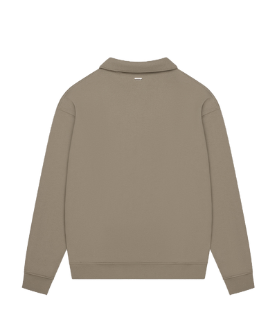 CROYEZ - Etiquette - Half Zip Sweater - Dusty Olive