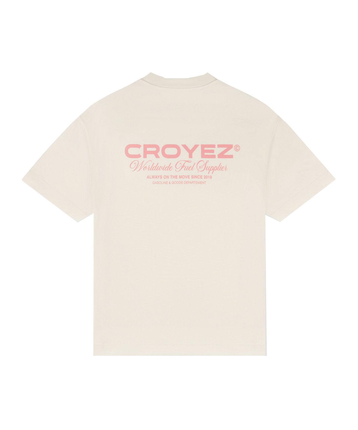 CROYEZ - Worldwide Supplier - T-shirt - Offwhite/beige