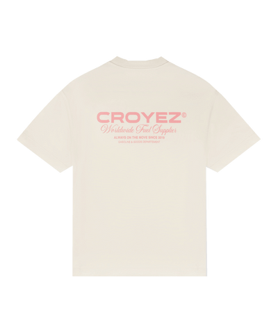 CROYEZ - Worldwide Supplier - T-shirt - Offwhite/beige
