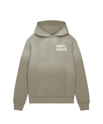 CROYEZ - Sprayed Atelier - Hoodie - Dusty Olive