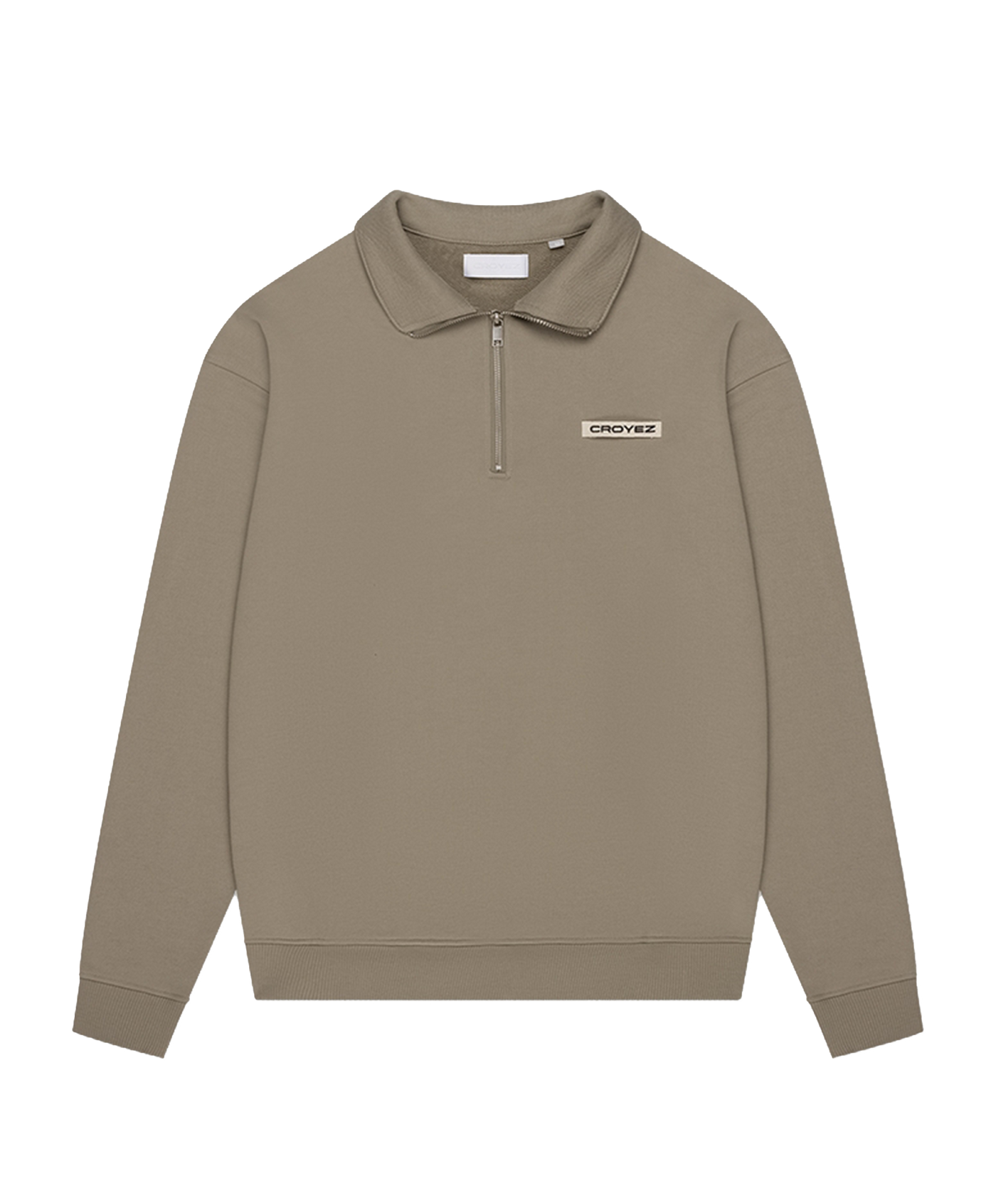 CROYEZ - Etiquette - Half Zip Sweater - Dusty Olive