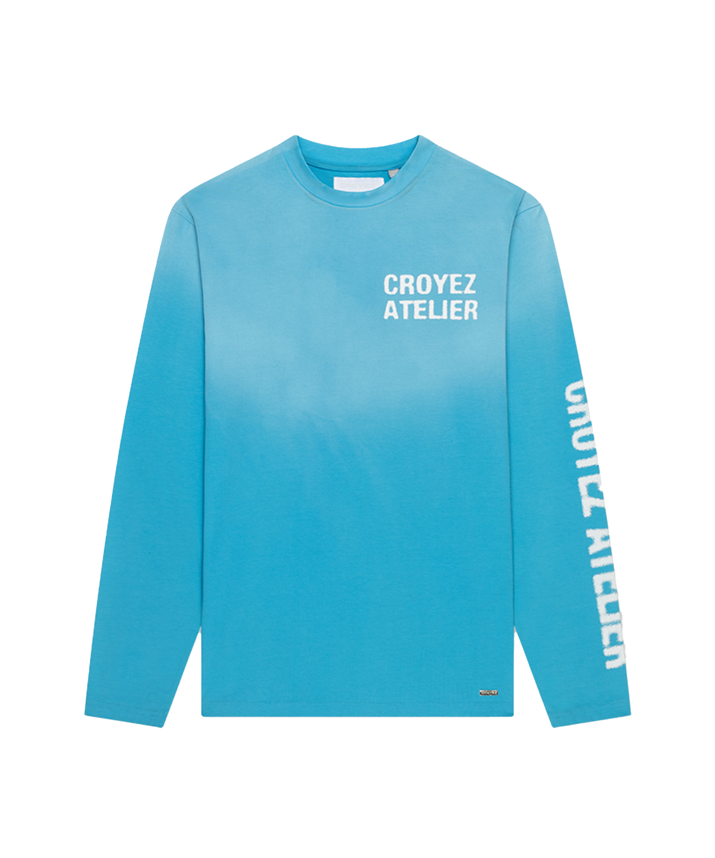 CROYEZ - Sprayed Atelier - Longsleeve - Blue