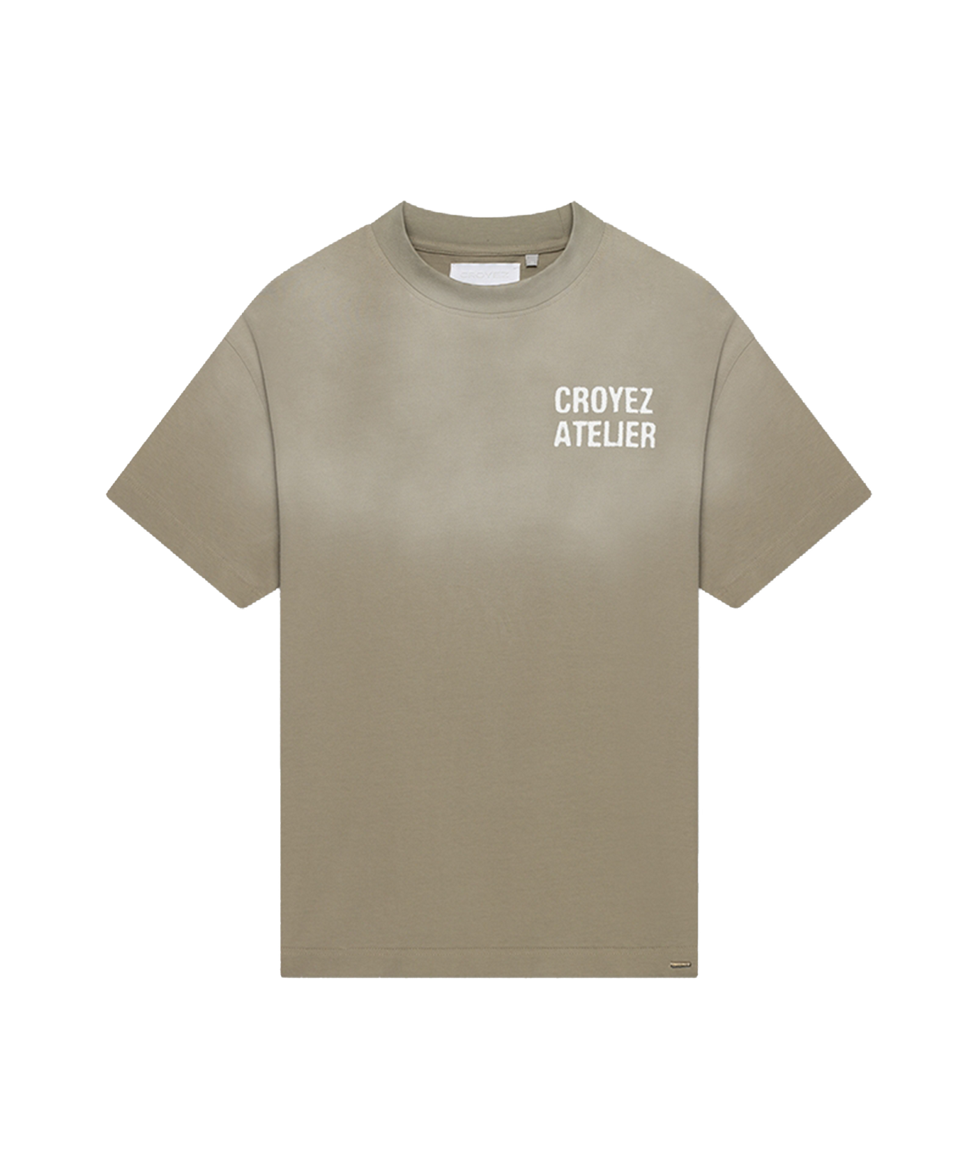 CROYEZ - Sprayed Atelier - T-shirt - Dusty Olive