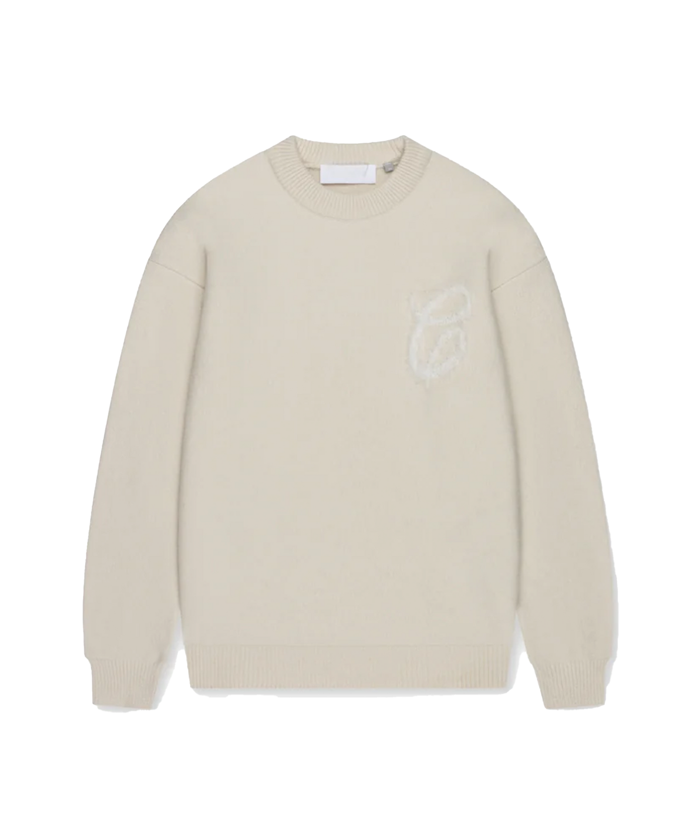 CROYEZ - Fluffy Essence Knit - Sweater - Cream