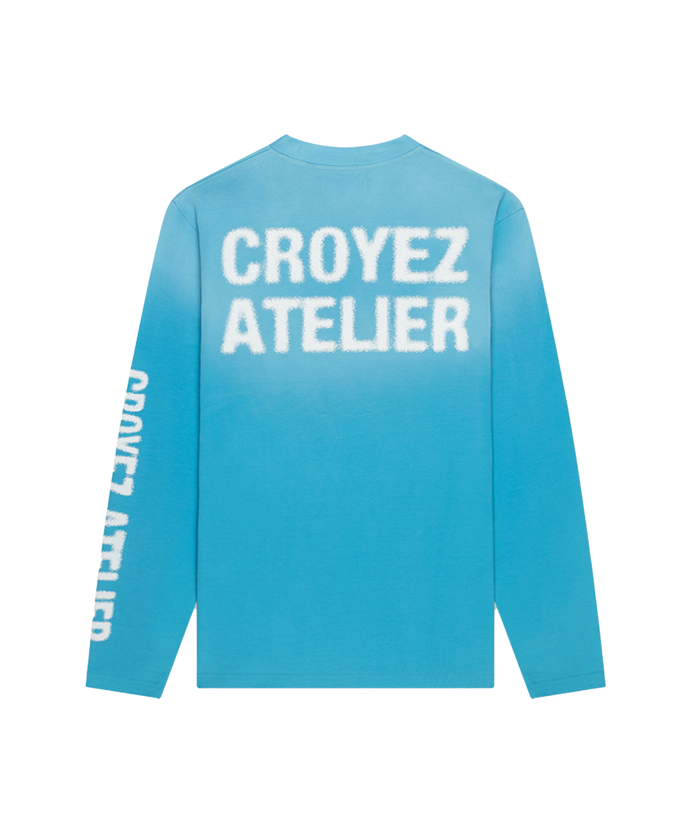 CROYEZ - Sprayed Atelier - Longsleeve - Blue