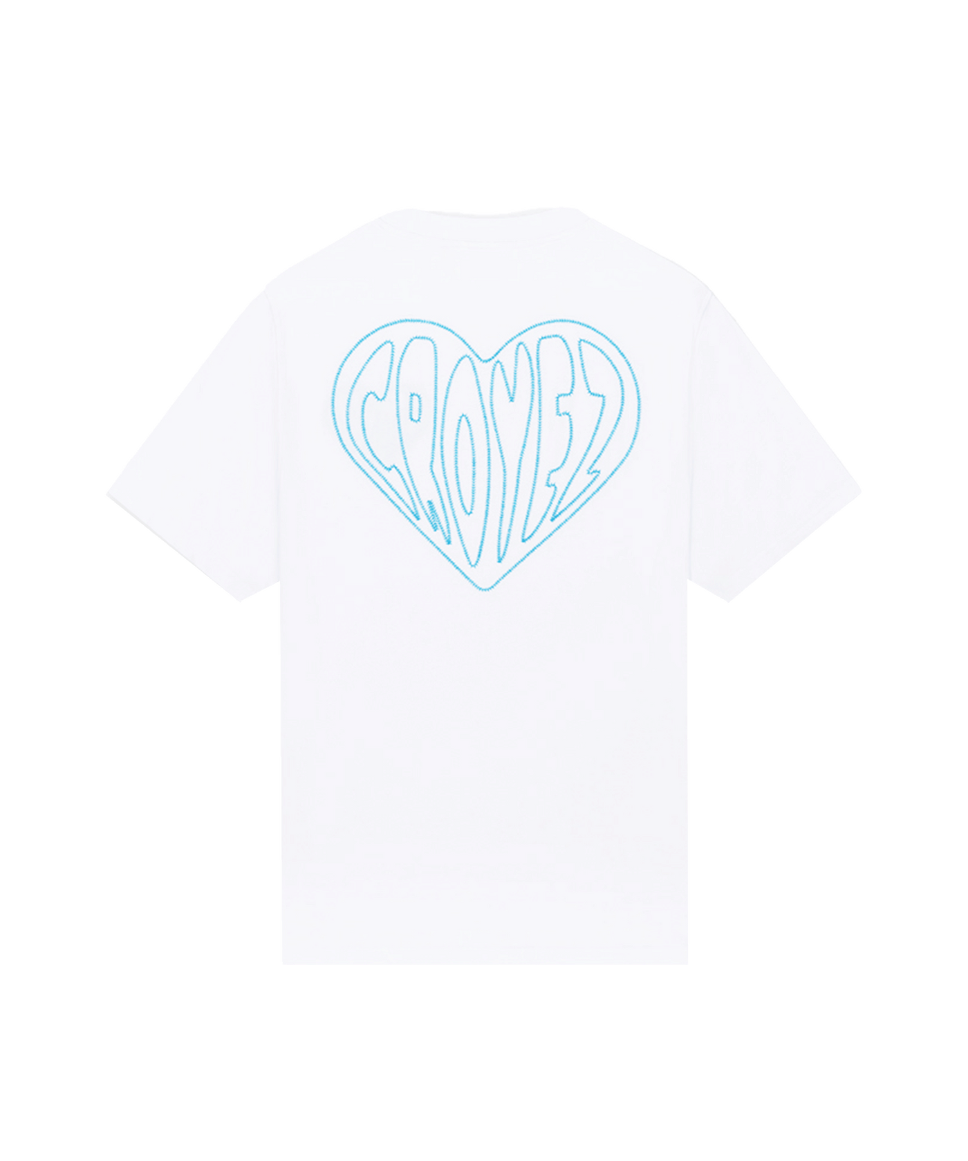 CROYEZ - Stitched Heart - T-shirt - White
