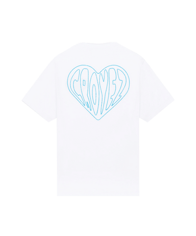 CROYEZ - Stitched Heart - T-shirt - White