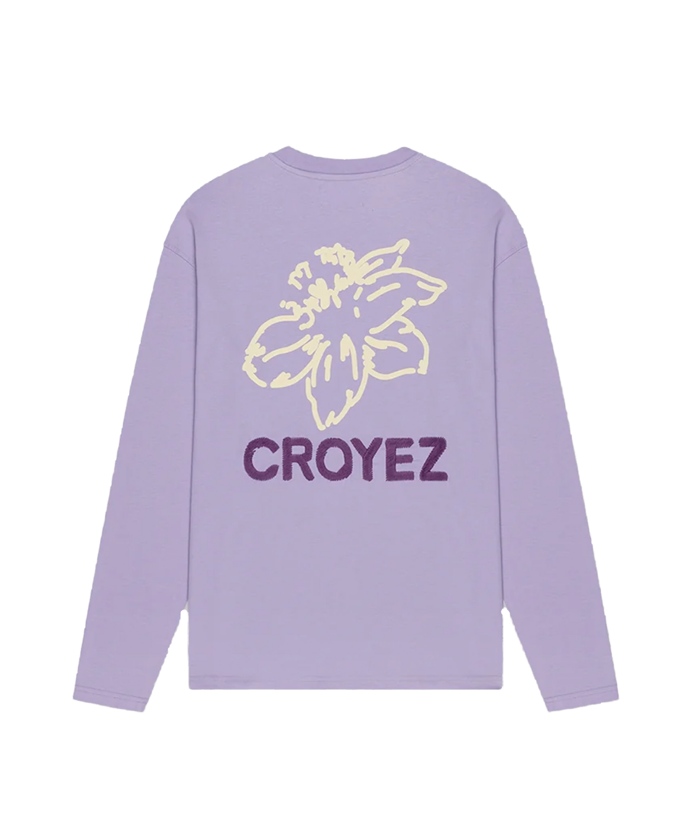 CROYEZ - Gardener - Longsleeve T-shirt - Lilac