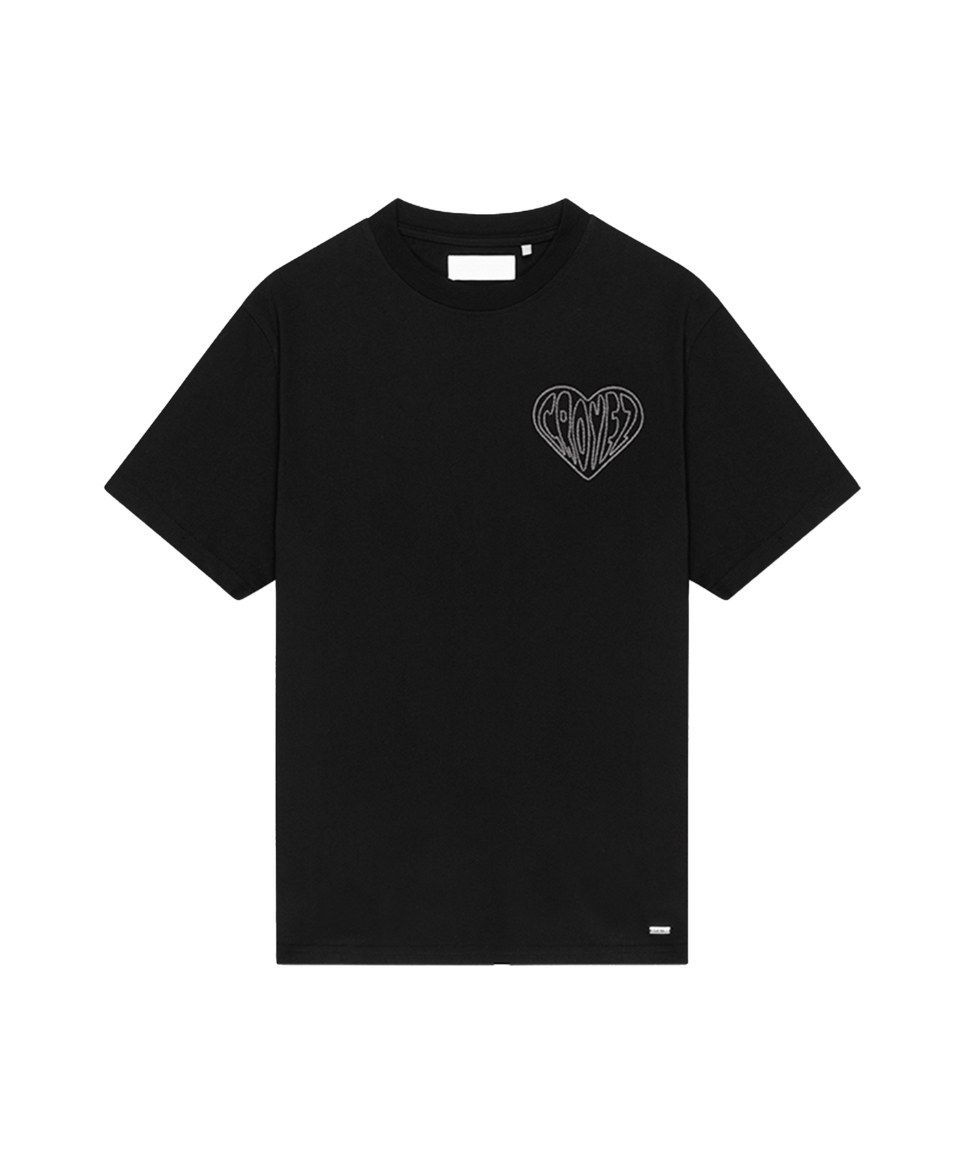 CROYEZ - Stitched Heart - T-shirt - Black