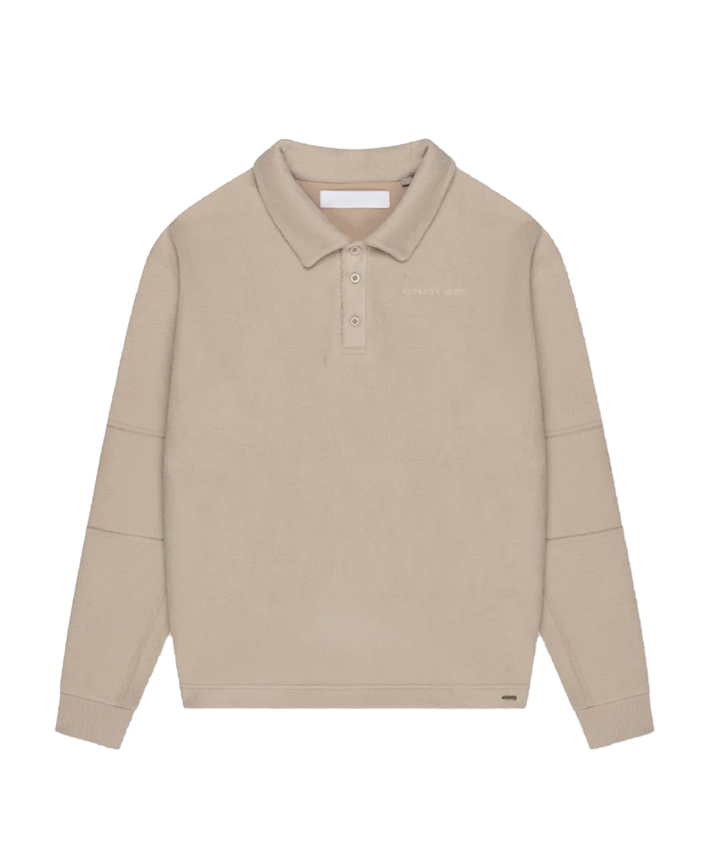 CROYEZ - Fleece Polo - Sweater - Sand