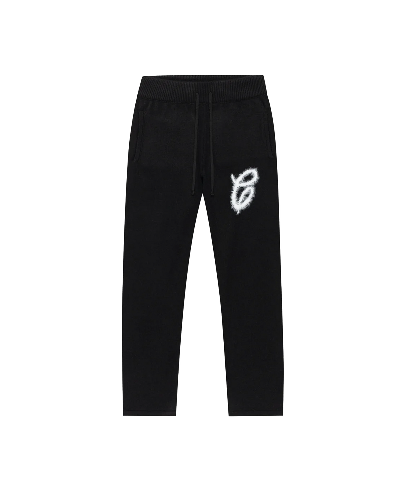 CROYEZ - Fluffy Essence Knit - Sweatpants - Black