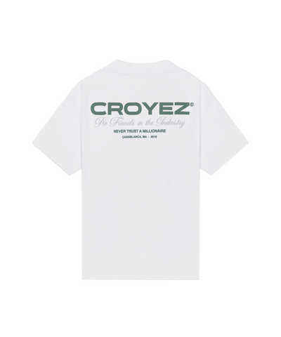 CROYEZ - Artwork - T-shirt - White/green