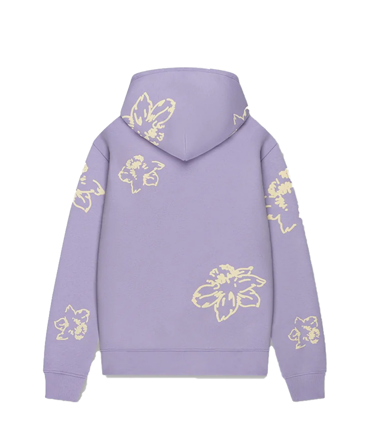CROYEZ - Flower - Zip Hoodie - Lilac