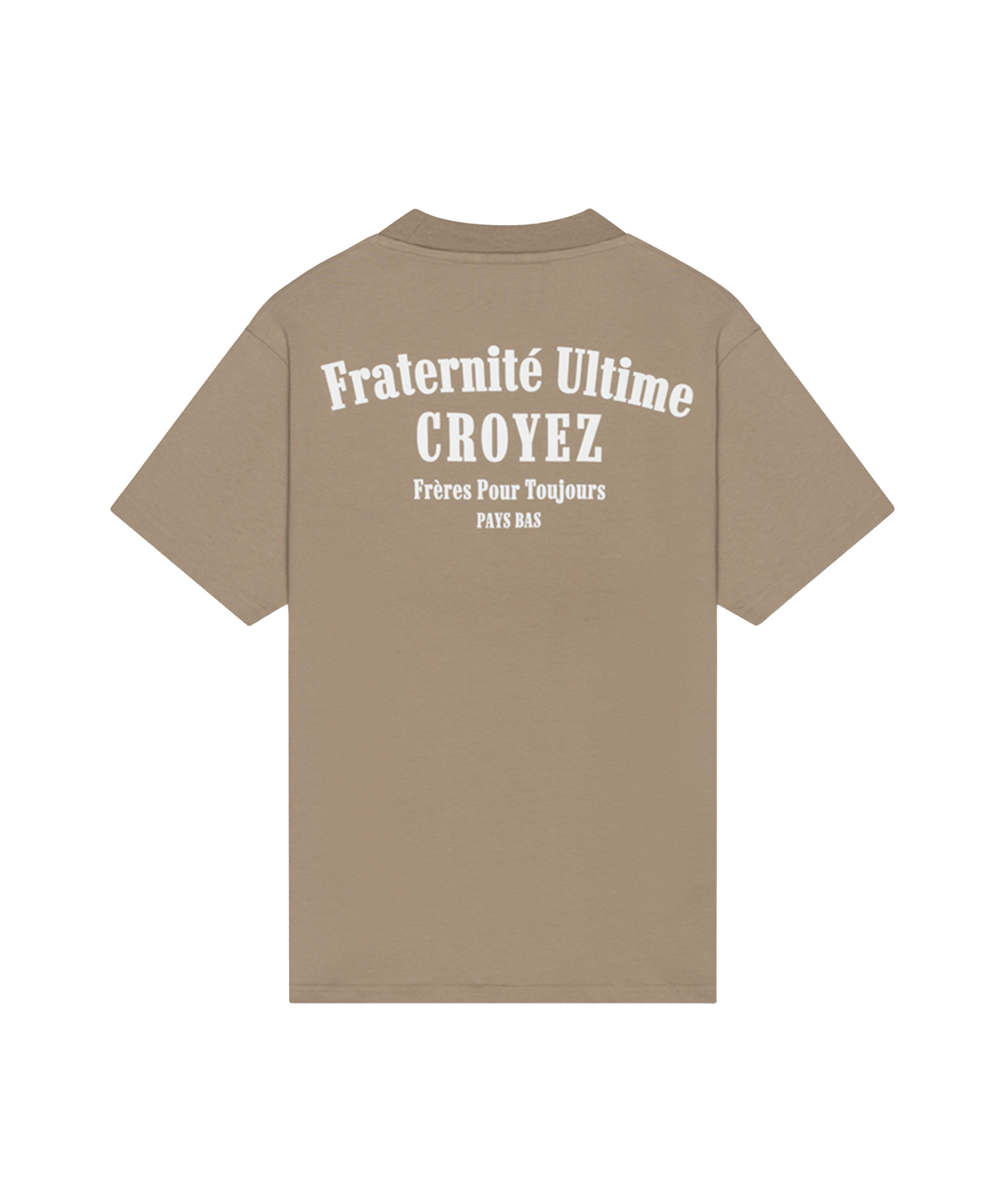 CROYEZ - Fraternite - T-shirt - Sand