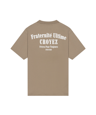 CROYEZ - Fraternite - T-shirt - Sand