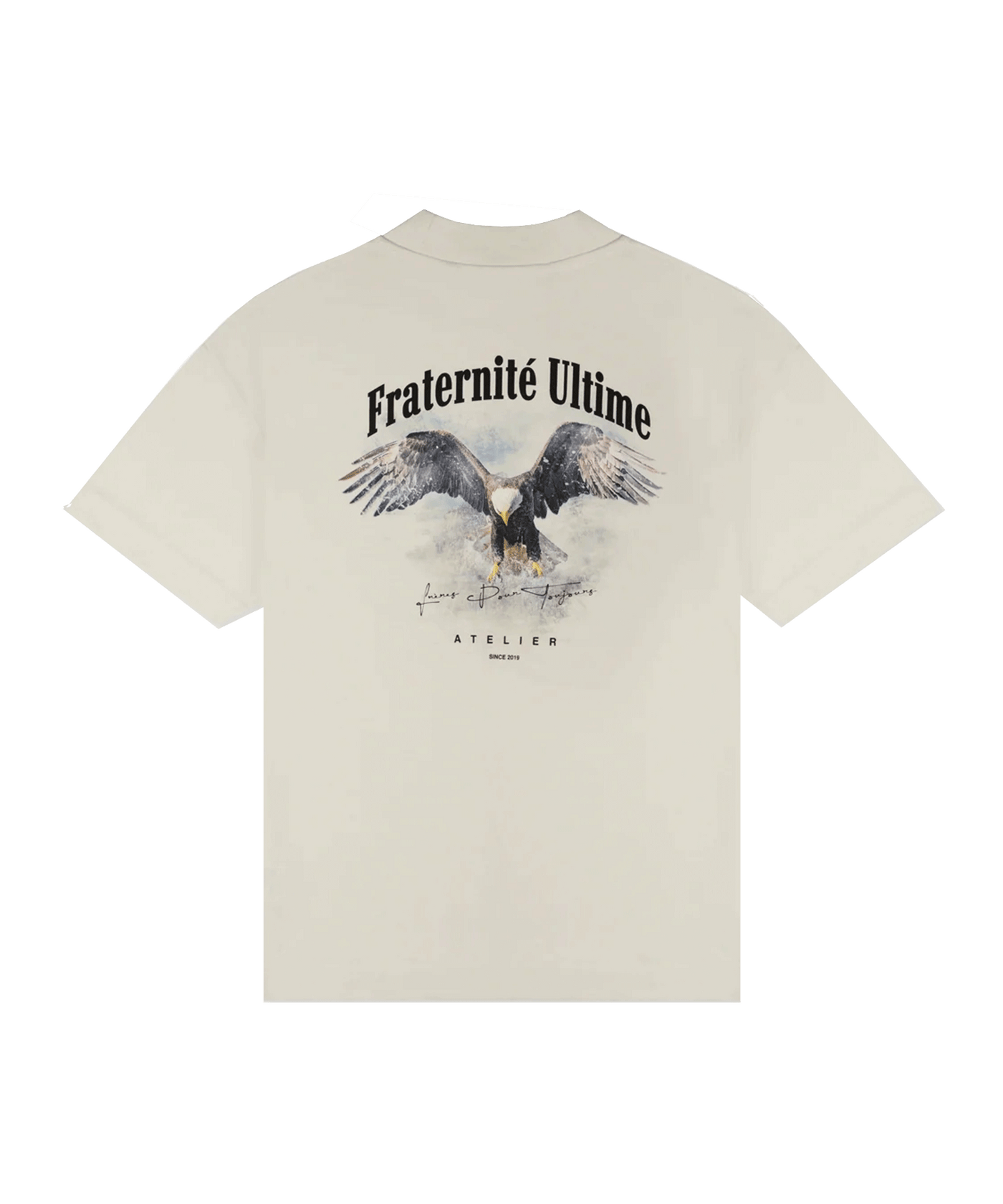 CROYEZ - Vintage Eagle - T-shirt - Off White