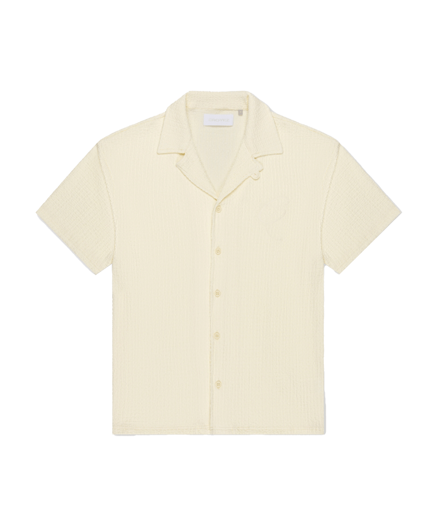 CROYEZ - Zeplin Seersucker - Shirt - Off White
