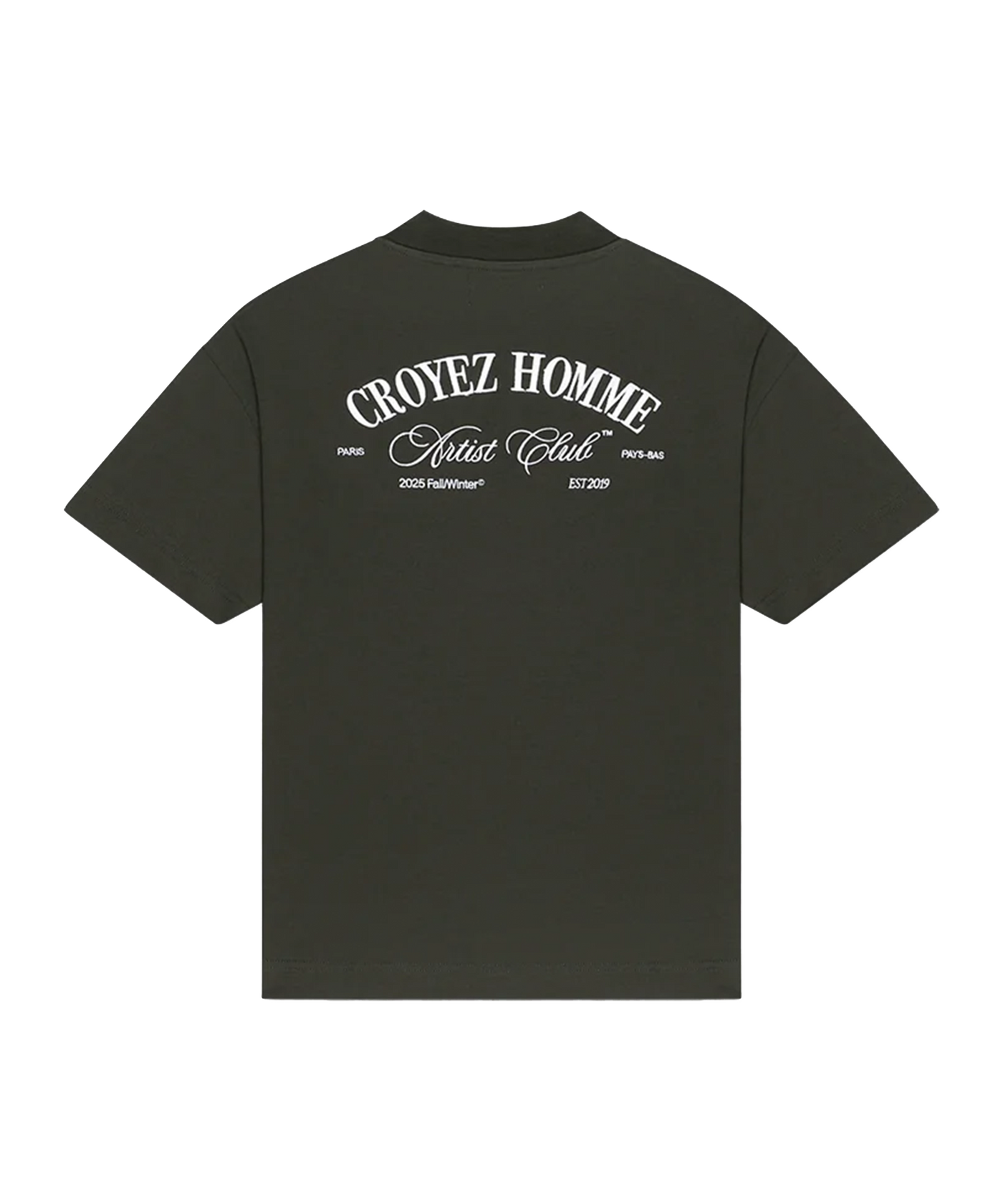 CROYEZ - Artist Club - T-shirt - Dark Green