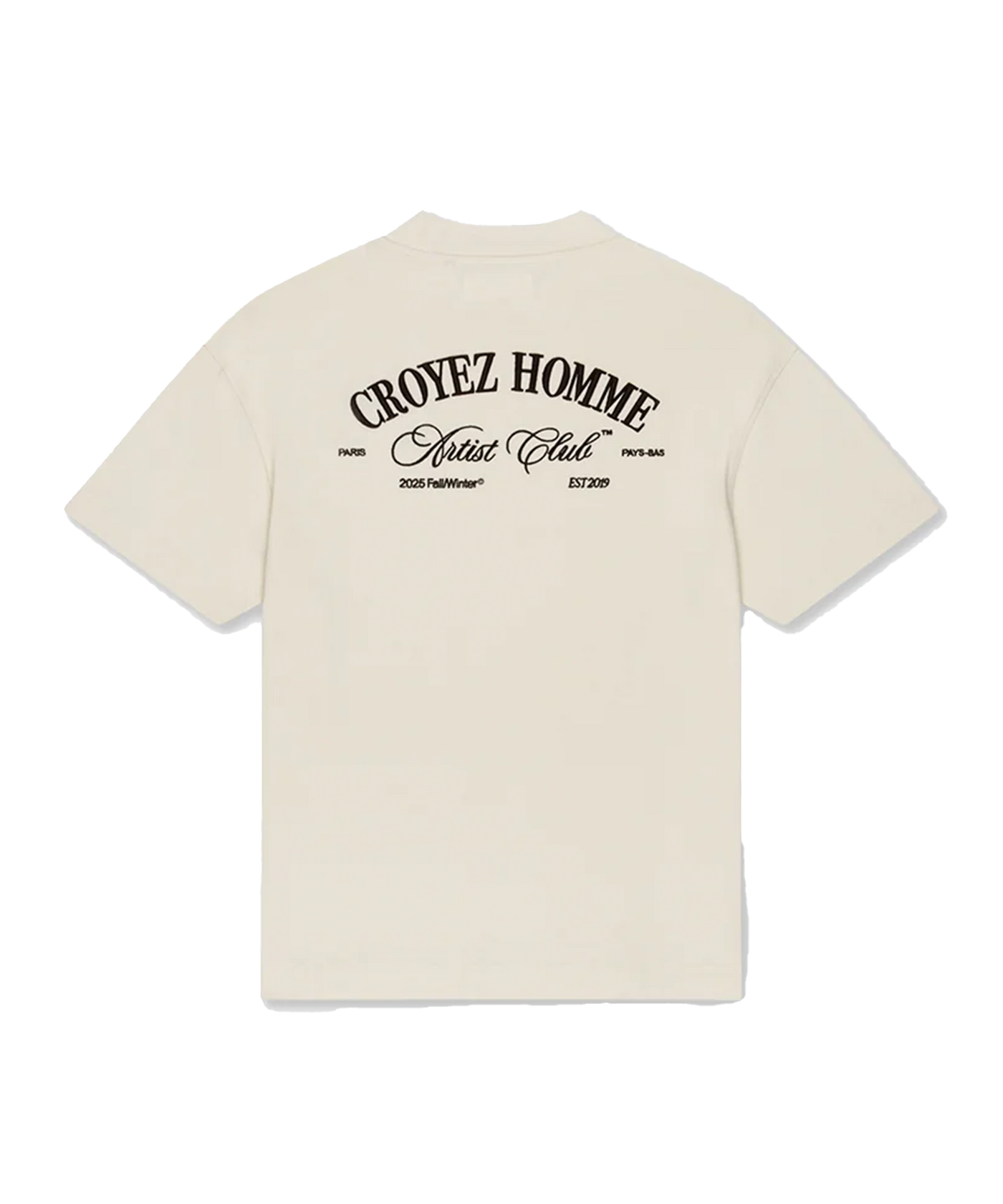 CROYEZ - Artist Club - T-shirt - Off White