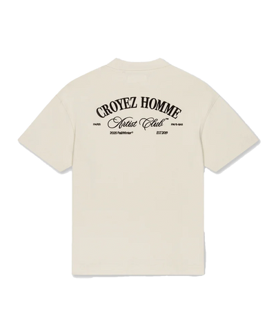 CROYEZ - Artist Club - T-shirt - Off White