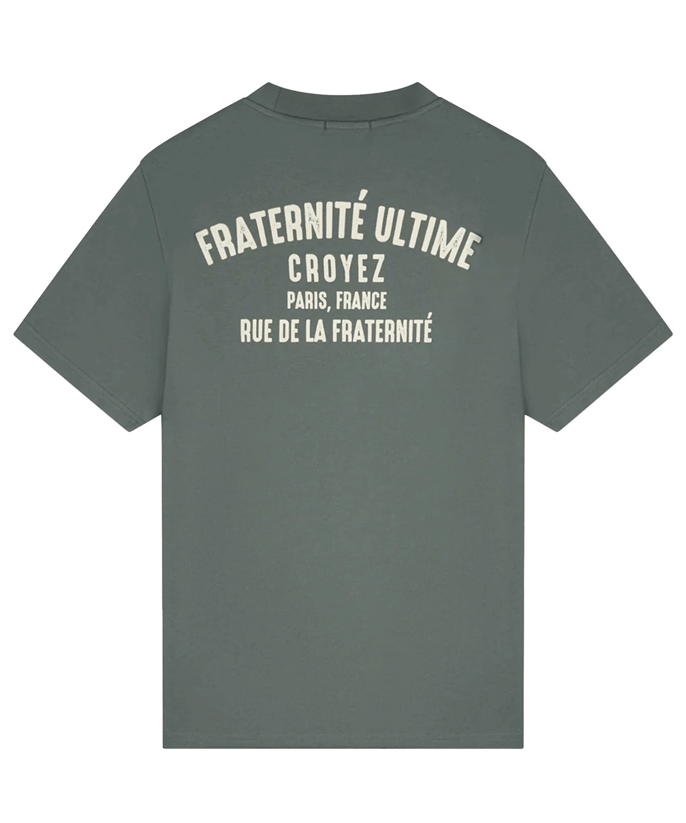 CROYEZ - Fraternite - T-shirt - Antra/off White