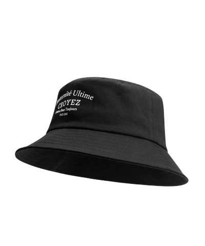 CROYEZ - Fraternite Bucket Hat - Black/white