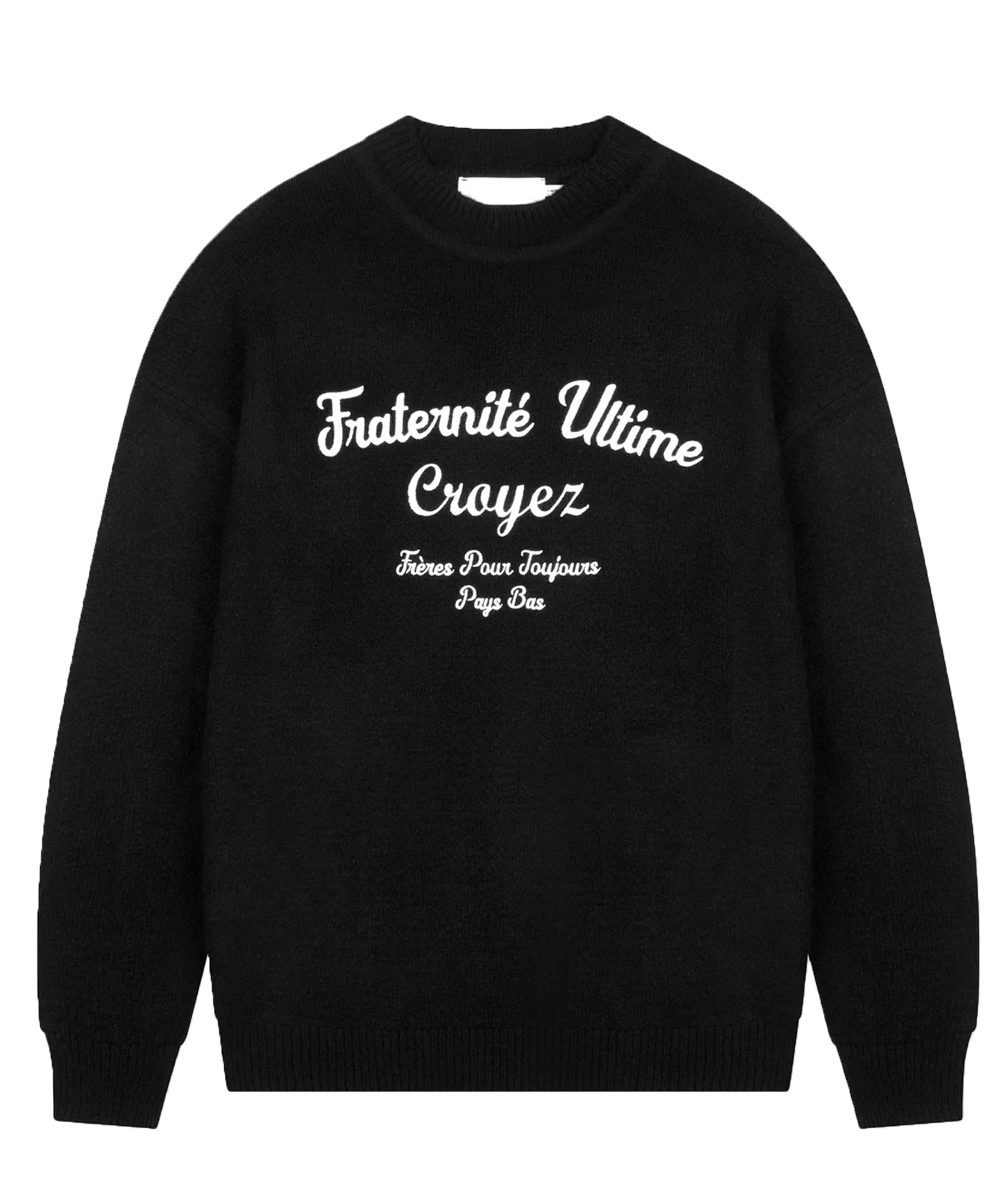 CROYEZ - Fraternite - Knit Sweater - Black