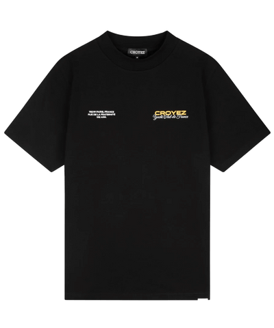 CROYEZ - Yacht - T-shirt - Black/yellow