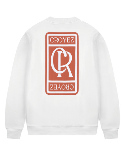 CROYEZ - Initial - Sweater - White/clay