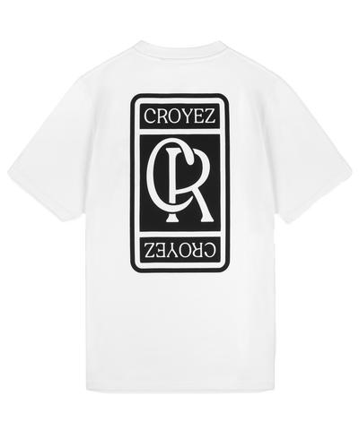 CROYEZ - Initial - T-shirt - White/black