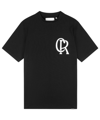 CROYEZ - Initial - T-shirt - Black/white