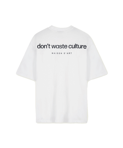 Don't Waste Culture - Cleo - T-shirt - White