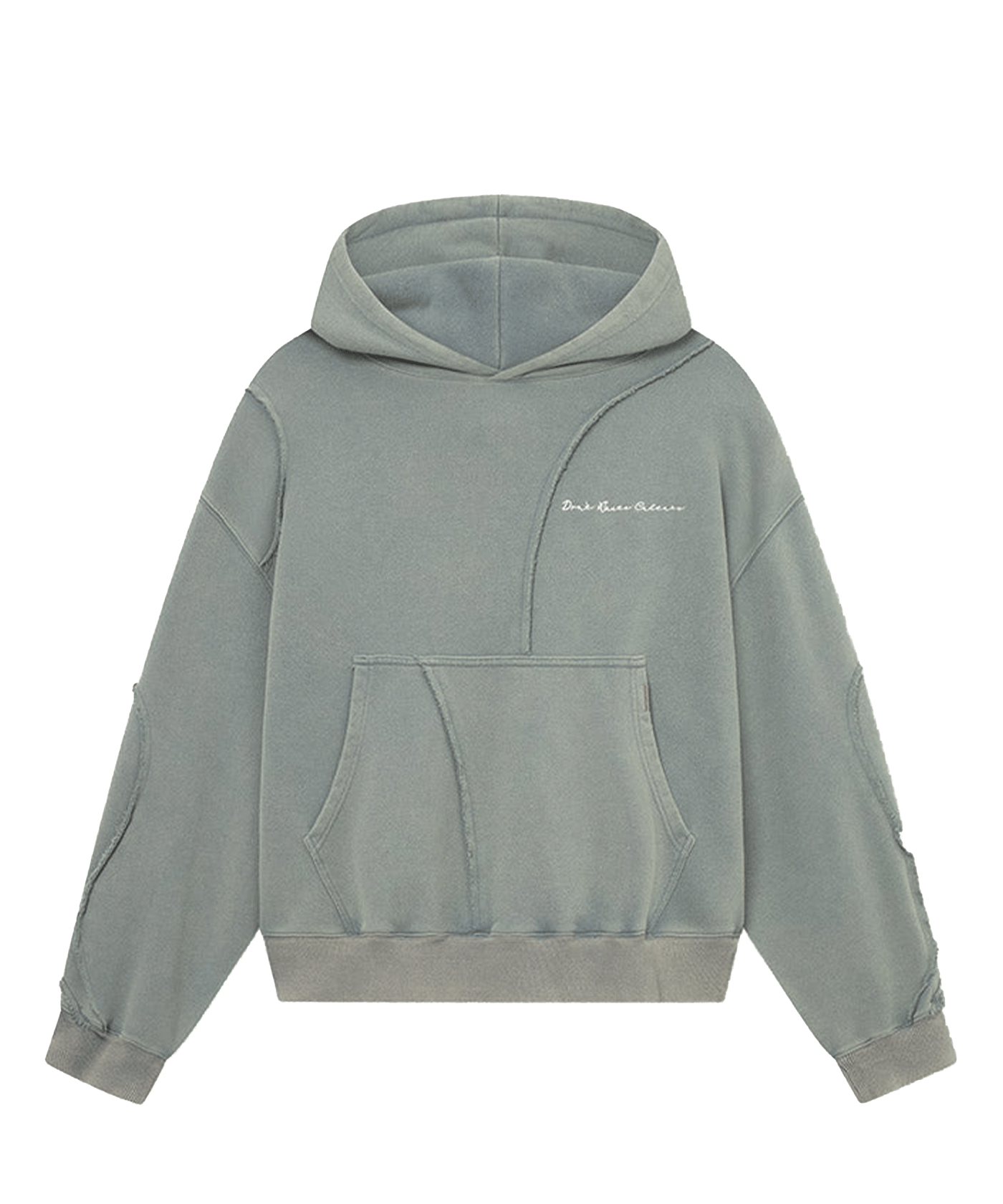 Don't Waste Culture - Elan - Hoodie - Washed Turquoise