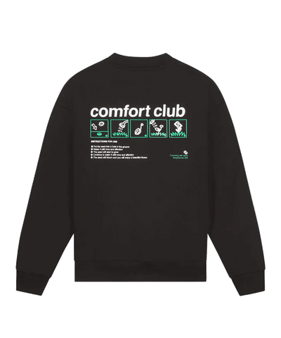 Comfort Club - Seeding - Crewneck - Black