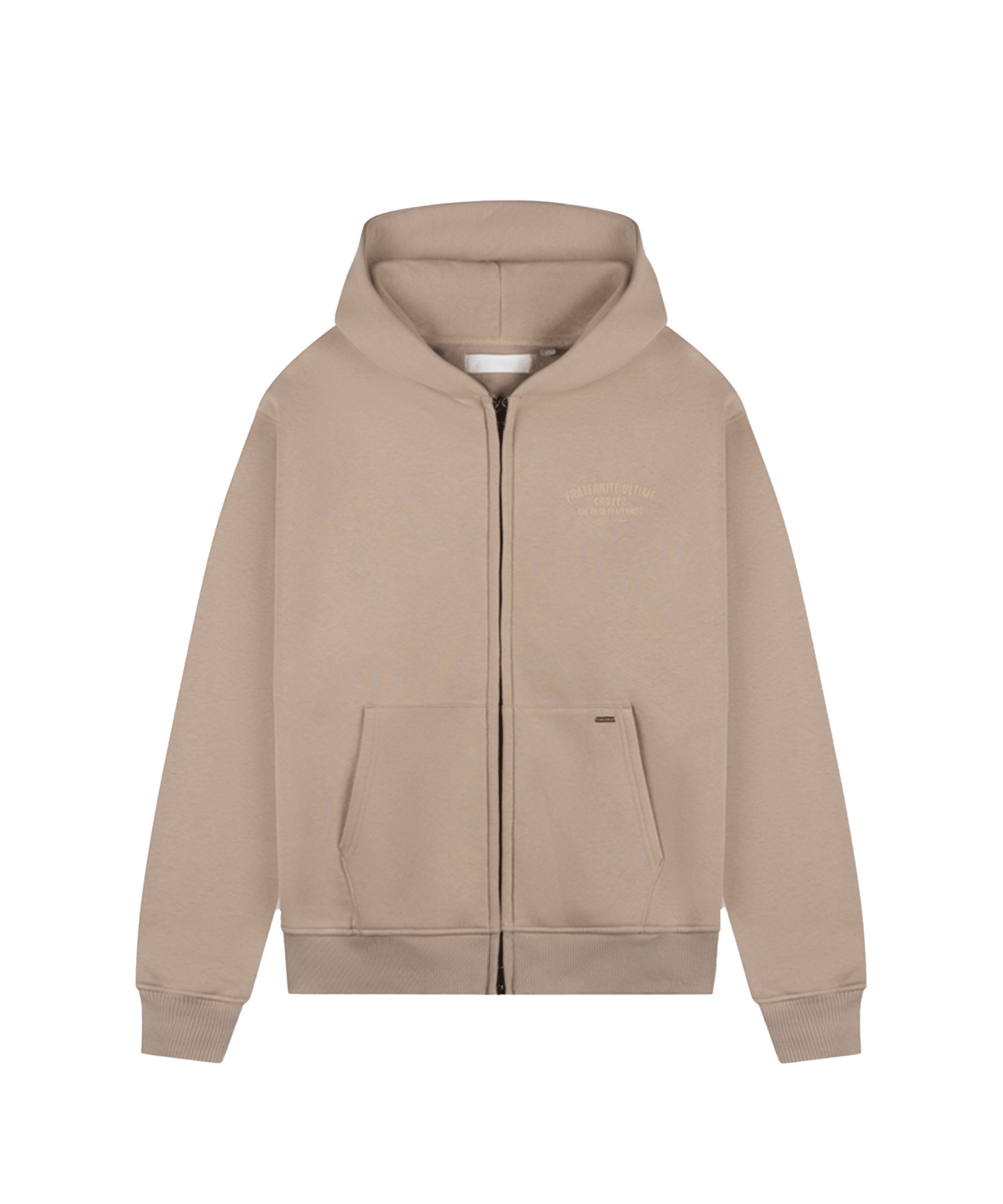 CROYEZ - Fraternite - Zip Hoodie - Sand