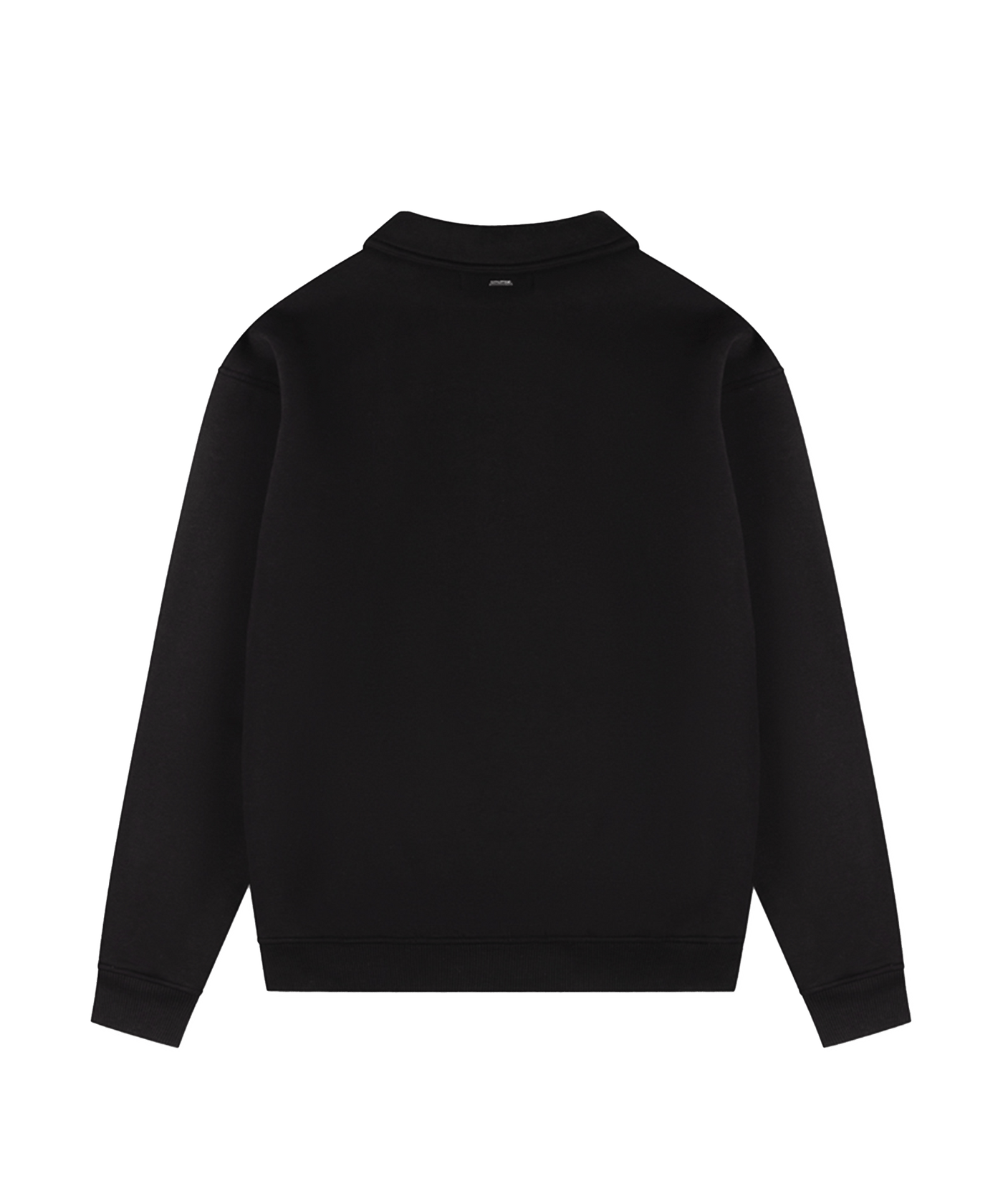 CROYEZ - Fraternite - Half Zip Crewneck - Black