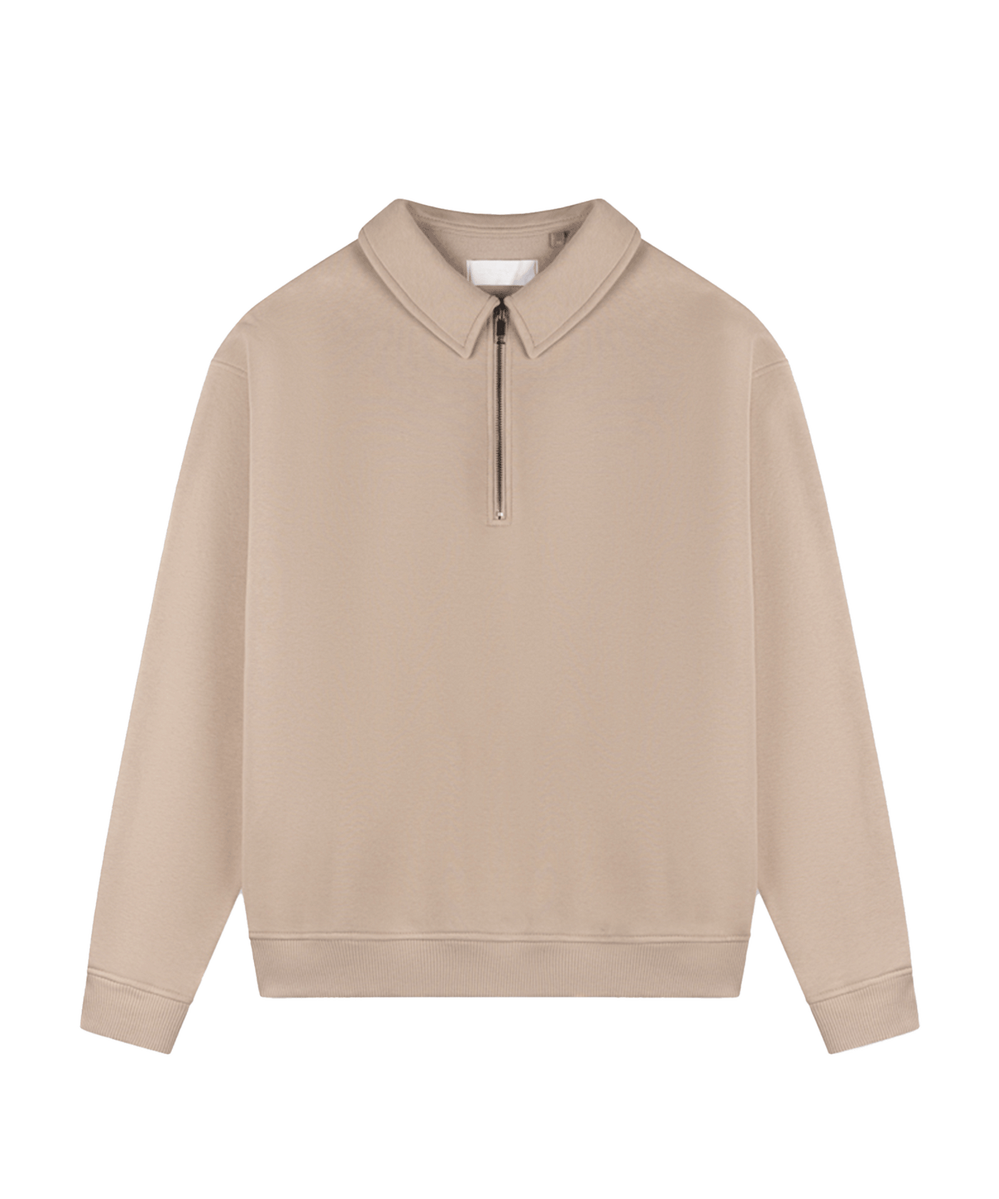 CROYEZ - Fraternite - Half Zip Crewneck - Sand